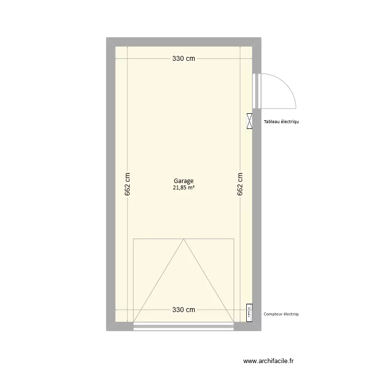 Chaumont - EDL garage. Plan de Chaumont - EDL garage. Plan de