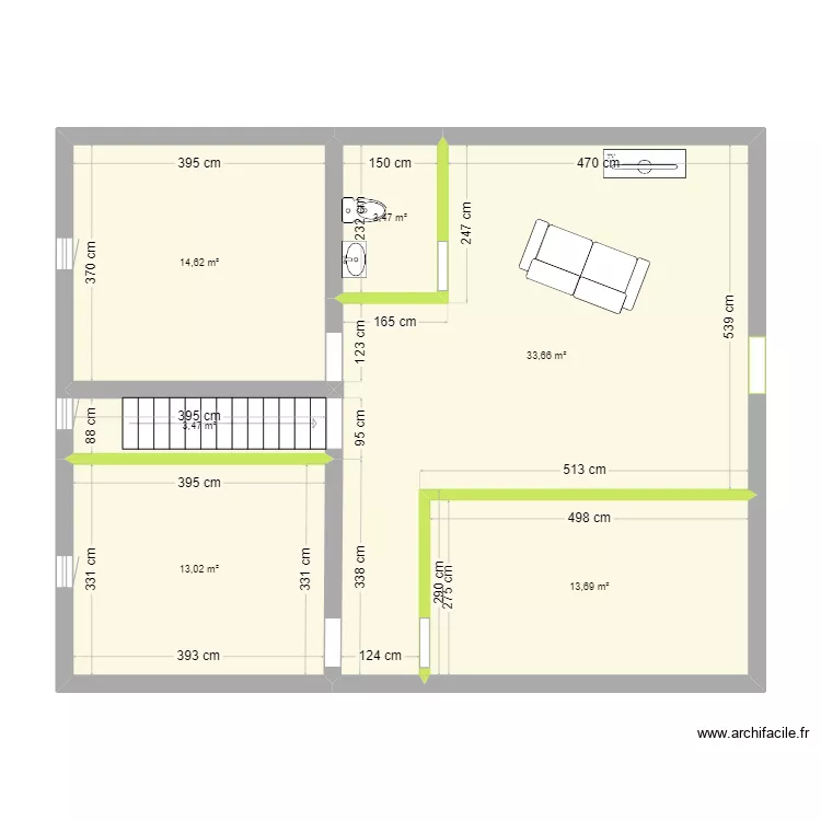 étage maison bastide. Plan de étage maison bastide. Plan de