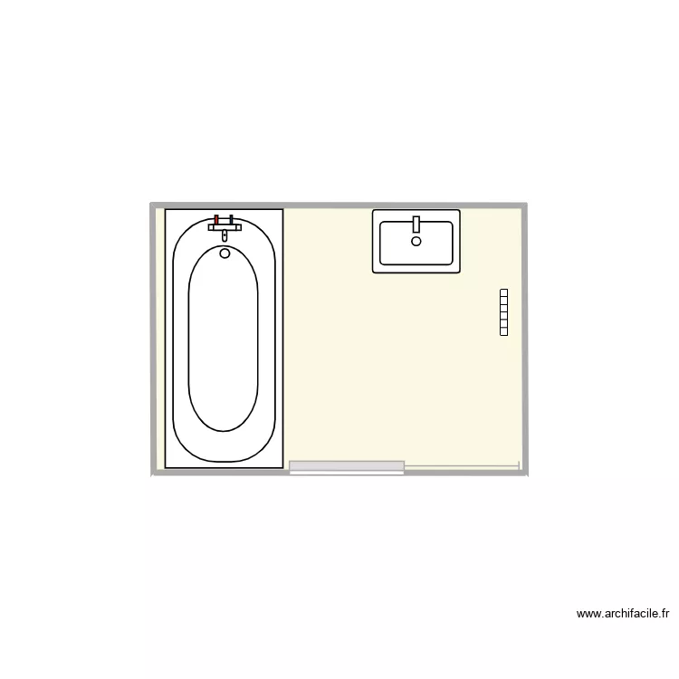 Lrm Mosele. Plan de 1 Pièce et 4 m² Lrm Mosele. Plan de 1 Pièce et 4 m²
