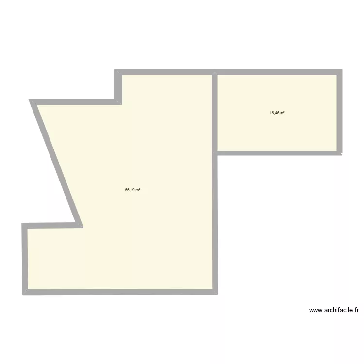 étage maison montpezat. Plan de 6 et 72 m² étage maison montpezat. Plan de 6 et 72 m²