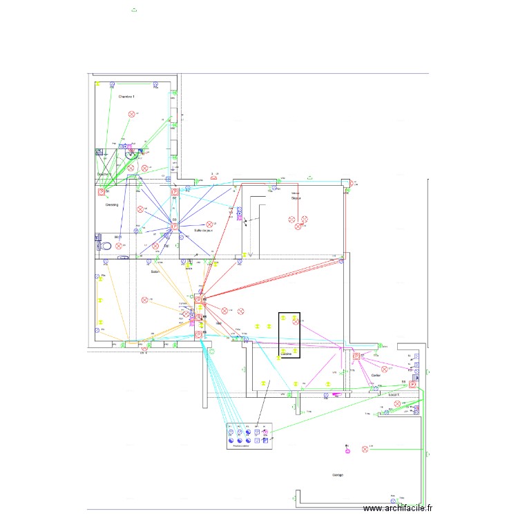 plan 2. Plan de 0 pièce et 0 m2