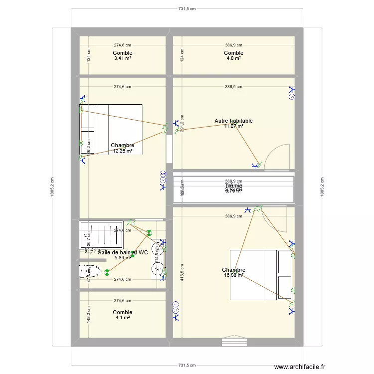 Plan Dordogne VElec. Plan de 
