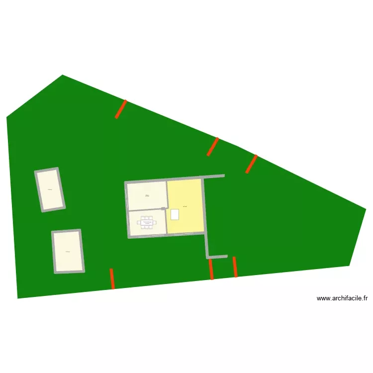 Maison Sarcey V1 (plan OptiHome). Plan de 10 Pièces et 263 m² Maison Sarcey V1 (plan OptiHome). Plan de 10 Pièces et 263 m²