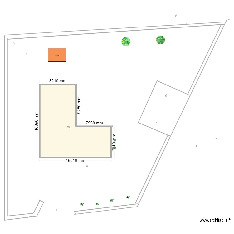 abri. Plan de 0 pièce et 0 m2