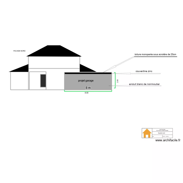 garage la fresnais. Plan de garage la fresnais. Plan de