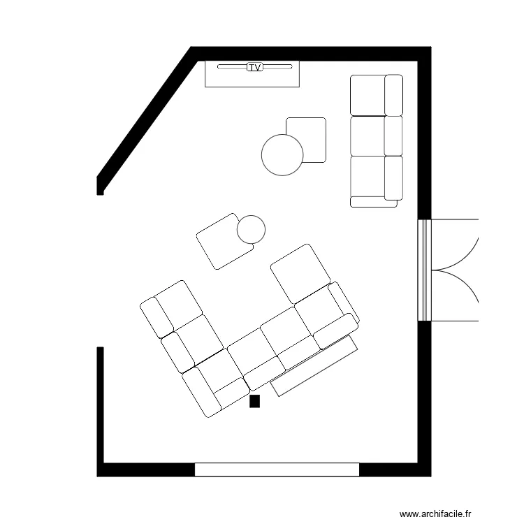 Maison St-Laurent 3. Plan de 