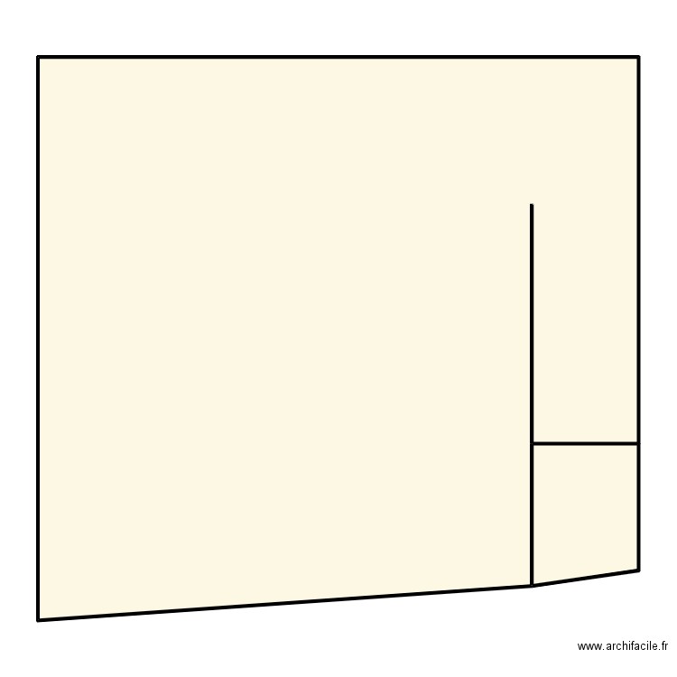 kkk. Plan de 2 pièces et 222 m2