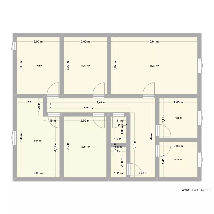 test. Plan de 9 et 107 m² test. Plan de 9 et 107 m²