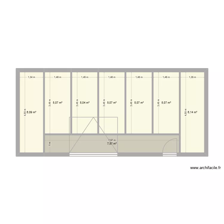 Garage Domino. Plan de 8 et 45 m² Garage Domino. Plan de 8 et 45 m²