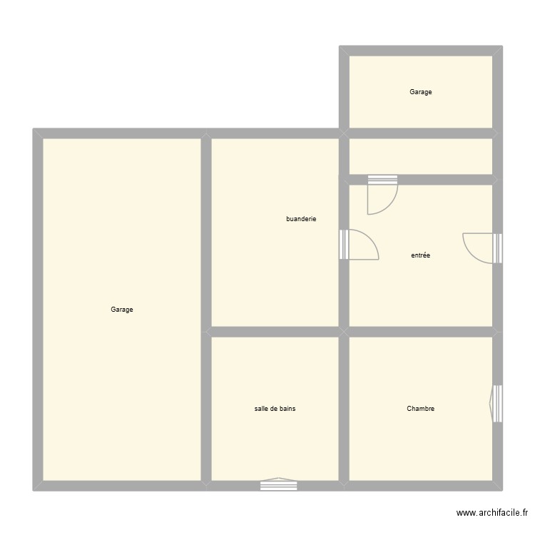de sousa david et sandrine audit. Plan de 6 pièces et 110 m2