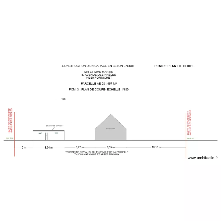 PCMI 3 MARTIN PORNICHET V3. Plan de 