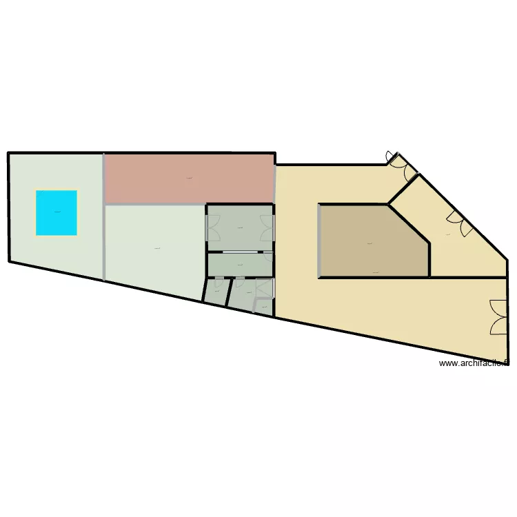BROCANTE 0211A. Plan de 