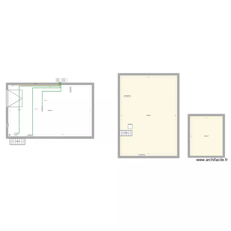 LAURENT. Plan de 20 Pièces et 400 m²