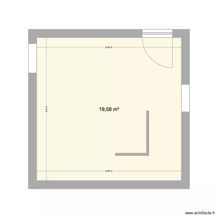 cuisine. Plan de 1 Pièce et 20 m² cuisine. Plan de 1 Pièce et 20 m²