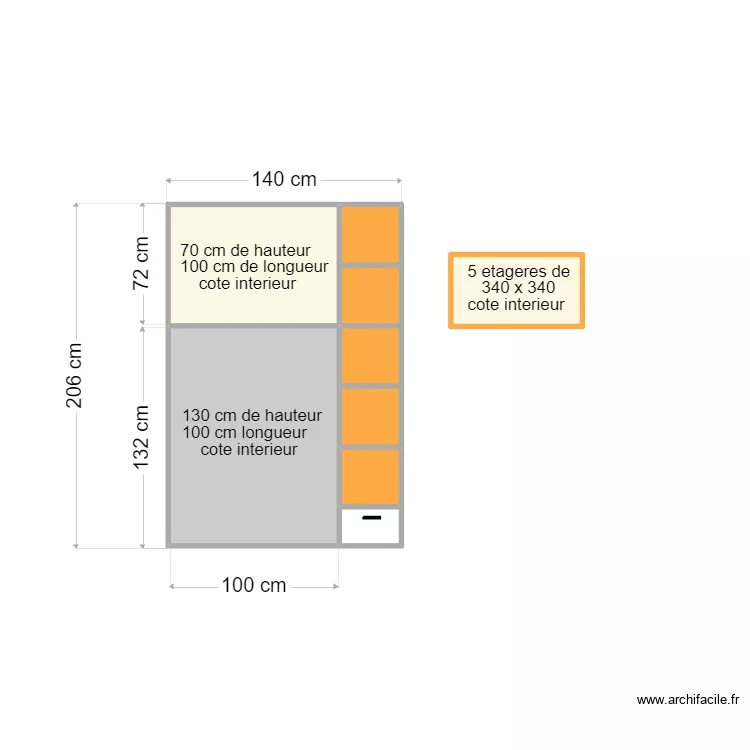 amoire 111. Plan de 9 et 3 m² amoire 111. Plan de 9 et 3 m²