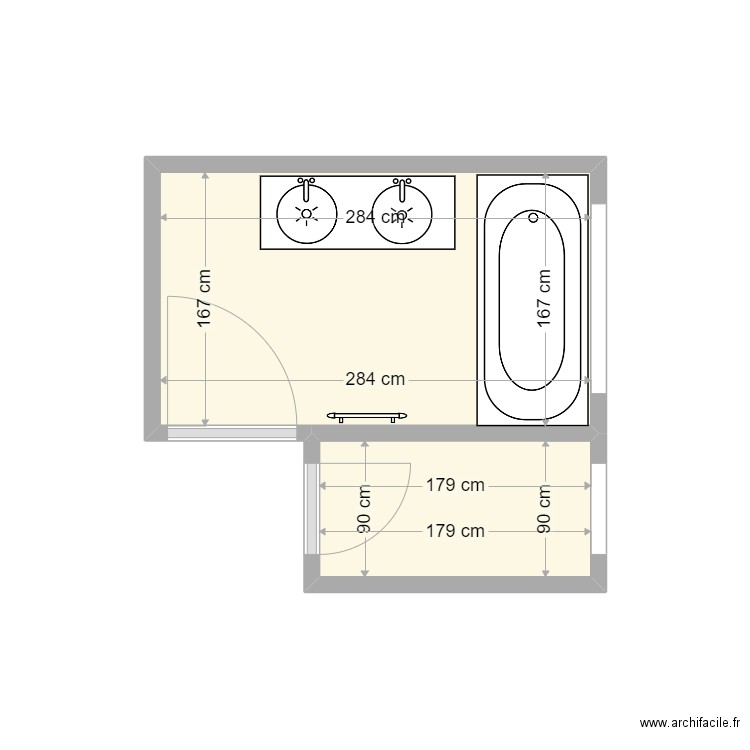 Etat-Actuel_Schwartz. Plan de 0 pièce et 0 m2