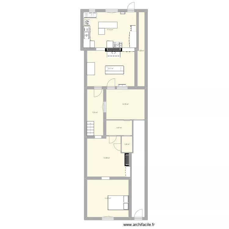 cuisine 2. Plan de 
