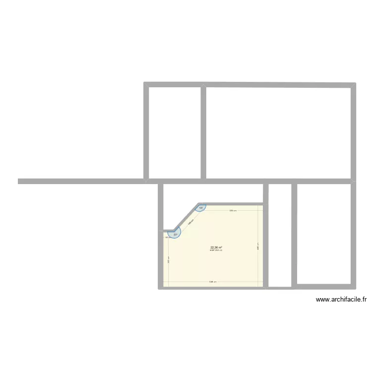 PLAN ANET SURFACES. Plan de 