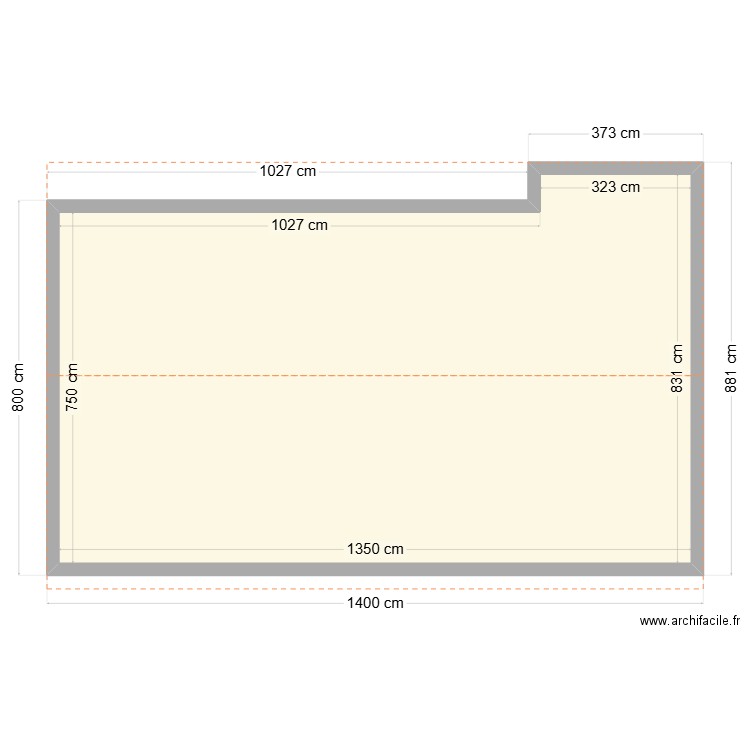 VUE AERIENNE. Plan de 1 pièce et 104 m2