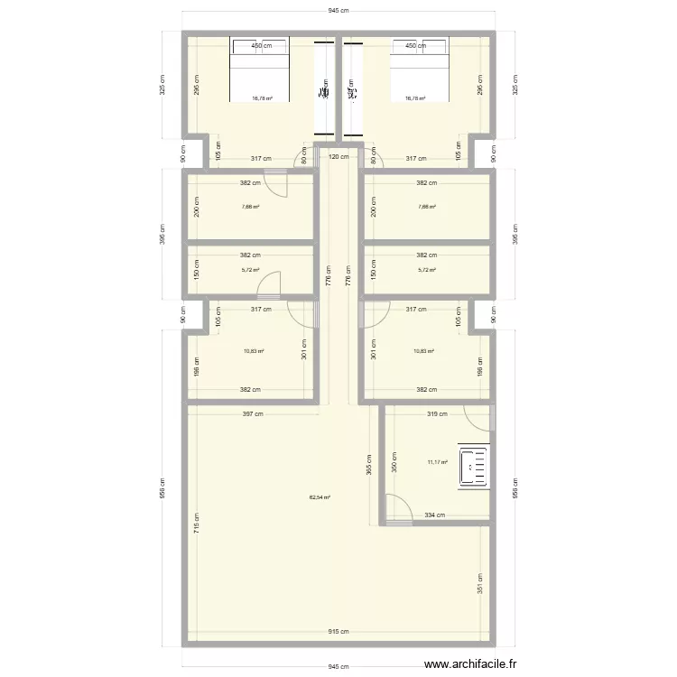 RESIDENCE KAMAGATE2. Plan de 