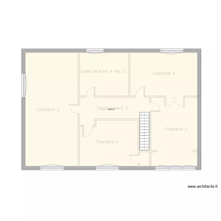 origine. Plan de 1 et 141 m² origine. Plan de 1 et 141 m²