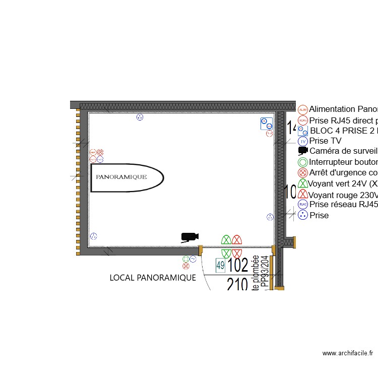 JUSSEY PANO ELEC. Plan de 0 pièce et 0 m2