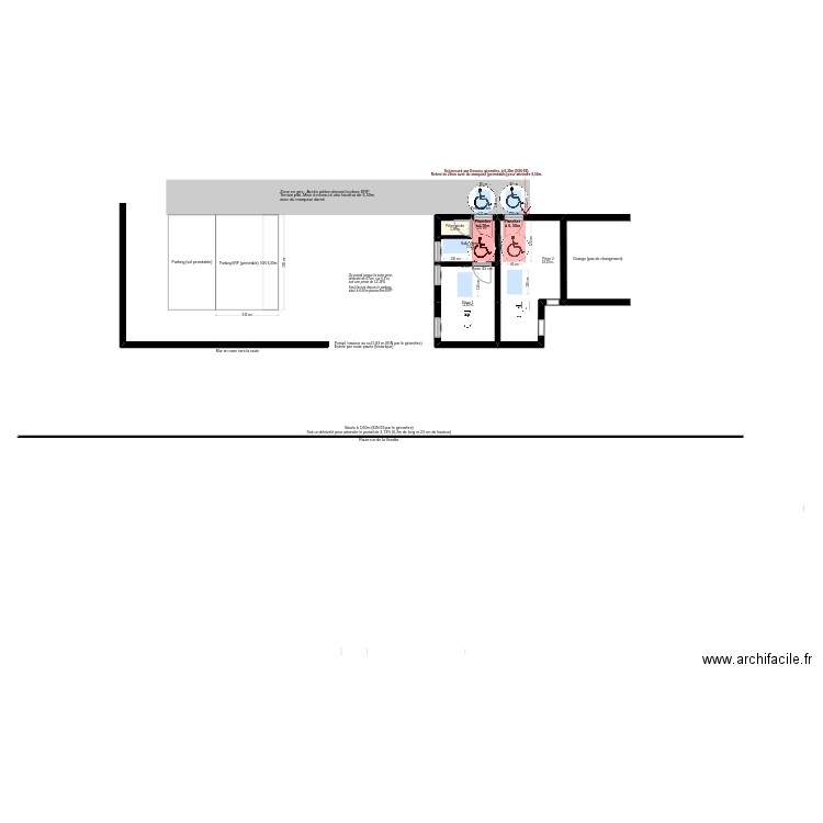 plan de coupe grange 2. Plan de 0 pièce et 0 m2