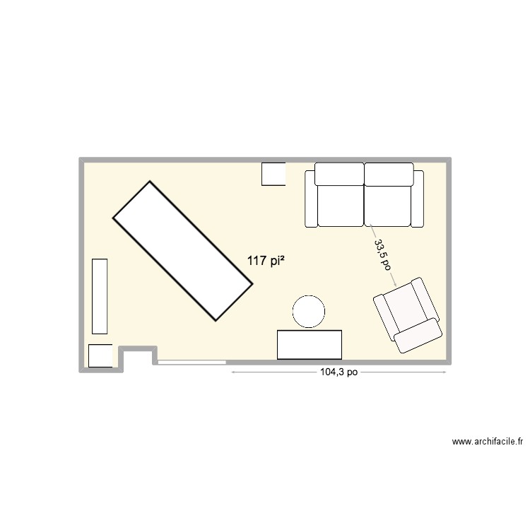 pelvi. Plan de 0 pièce et 0 m2