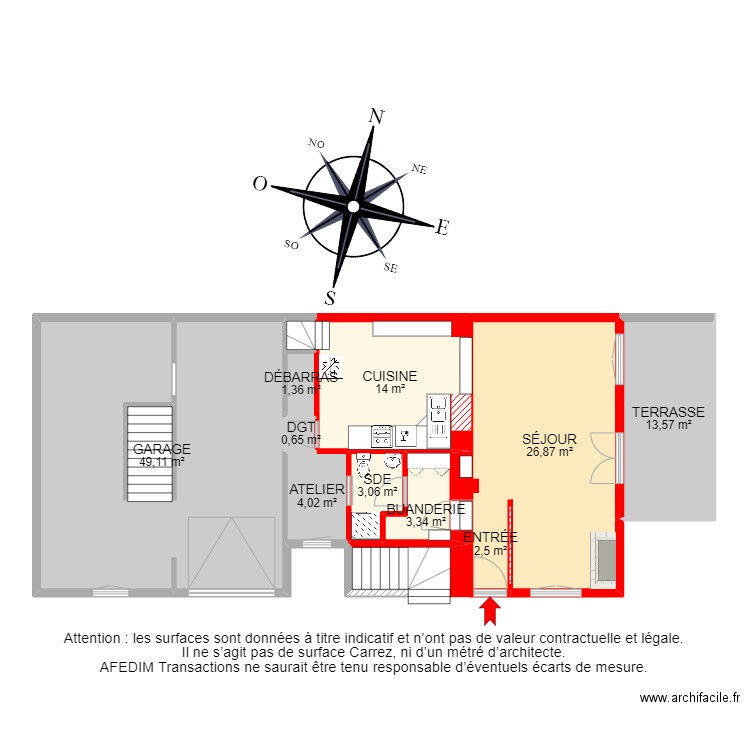 BI 18374 - . Plan de 32 pièces et 256 m2