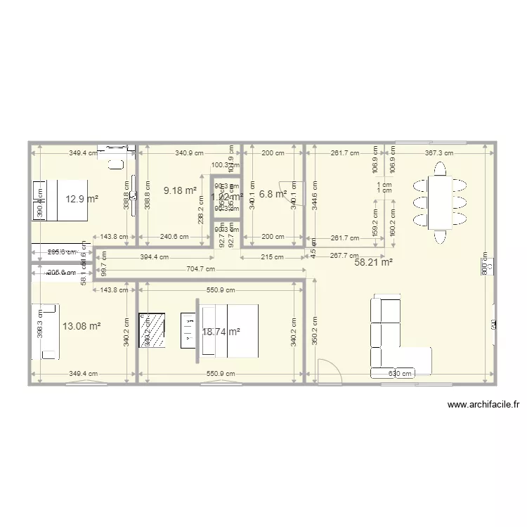 consruction. Plan de 