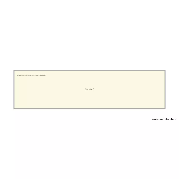 PARES salon. Plan de 