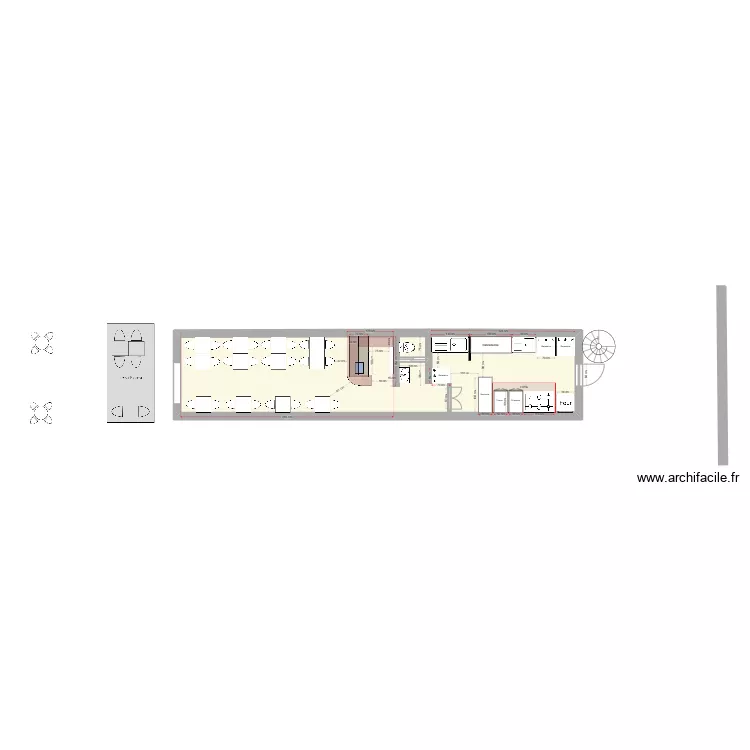 Restau Demi - Bar - v11. Plan de 