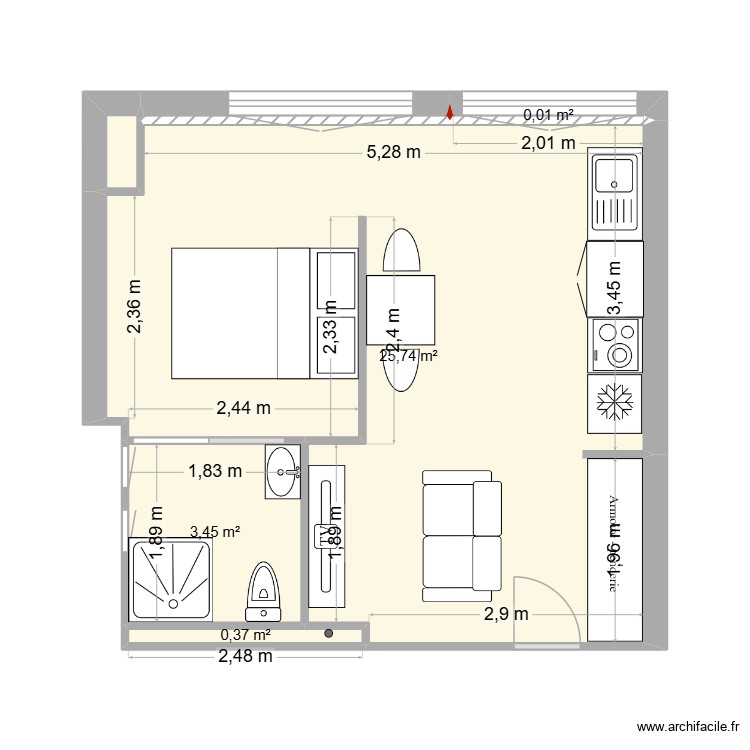 Mireille Perrard propo 8. Plan de 0 pièce et 0 m2
