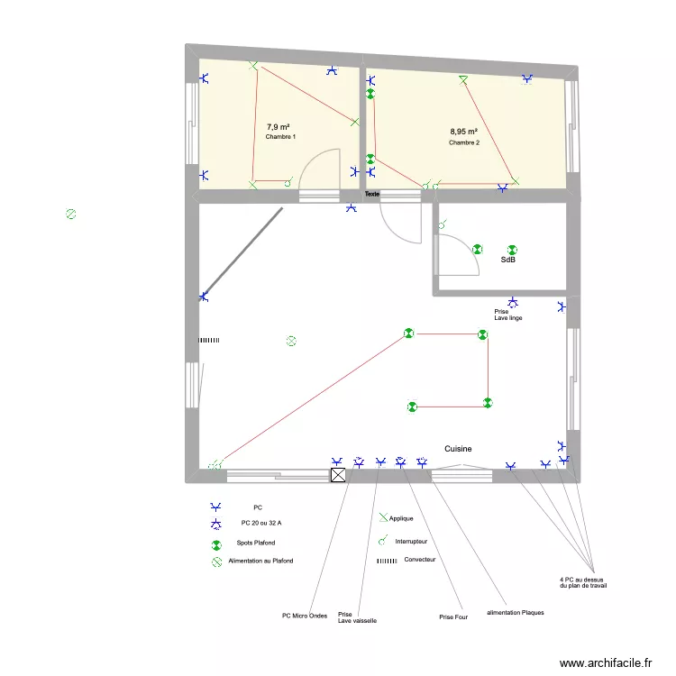 Plan Electricité. Plan de Plan Electricité. Plan de
