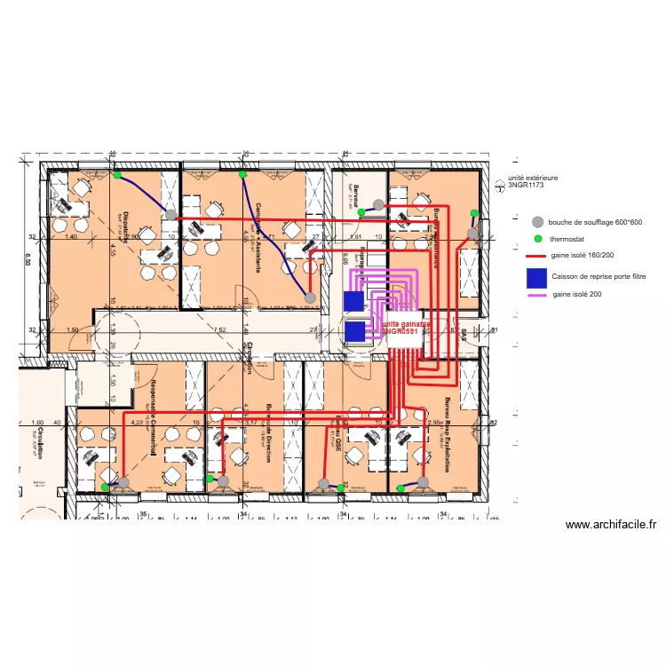 FRETIN PHASE 1 CLIM. Plan de 