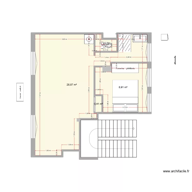 76 St Nicolas - R4 Vdef2. Plan de 5 et 39 m² 76 St Nicolas - R4 Vdef2. Plan de 5 et 39 m²
