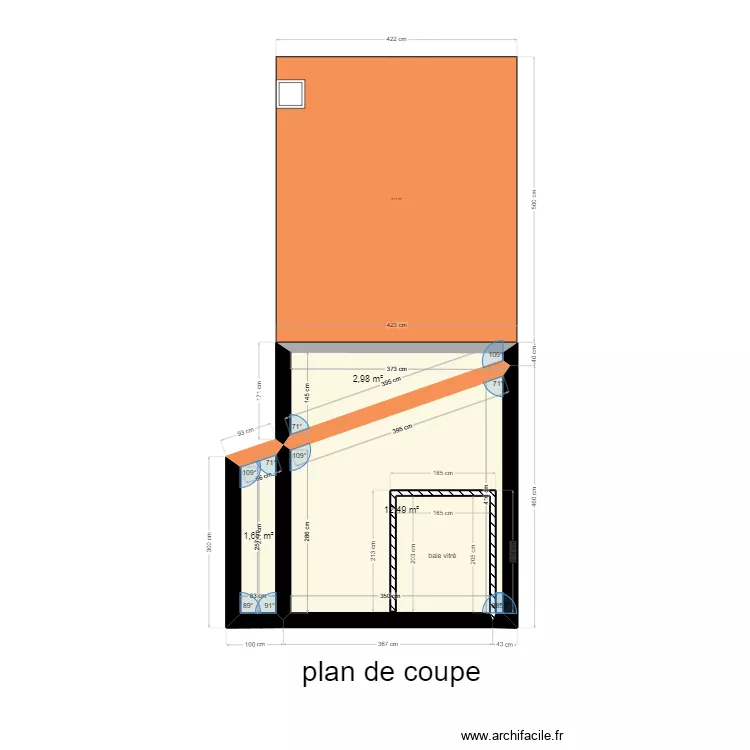 plan de coupe voisin . Plan de 