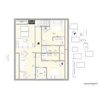 GRAND DUPLEX MODELE 2 bis  CHAMBRE 2