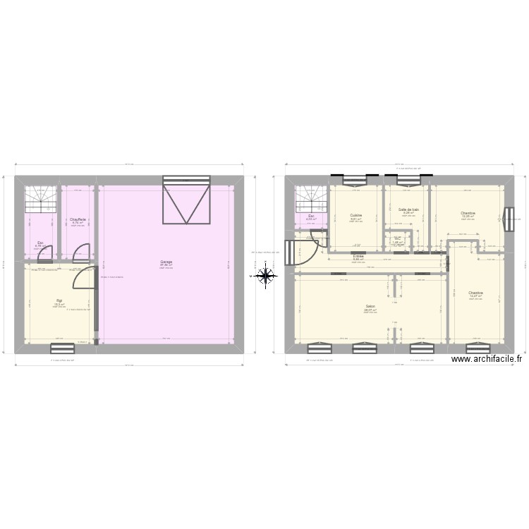 ML24006449 GROSSI. Plan de 12 pièces et 172 m2