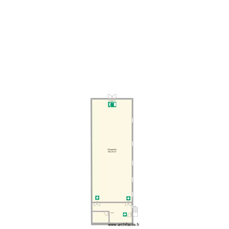 Timon david  - chapelle timon david - s&eacute;curit&eacute;. Plan de 