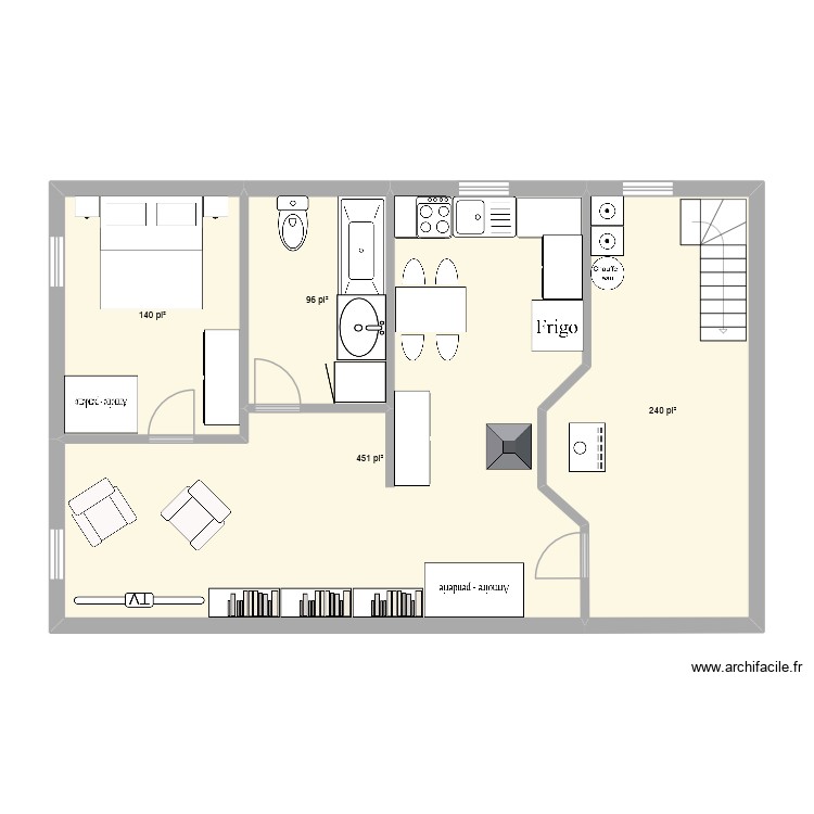 311 Thibault - 1. Plan de 0 pièce et 0 m2