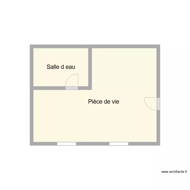 2504 GLEAU. Plan de 