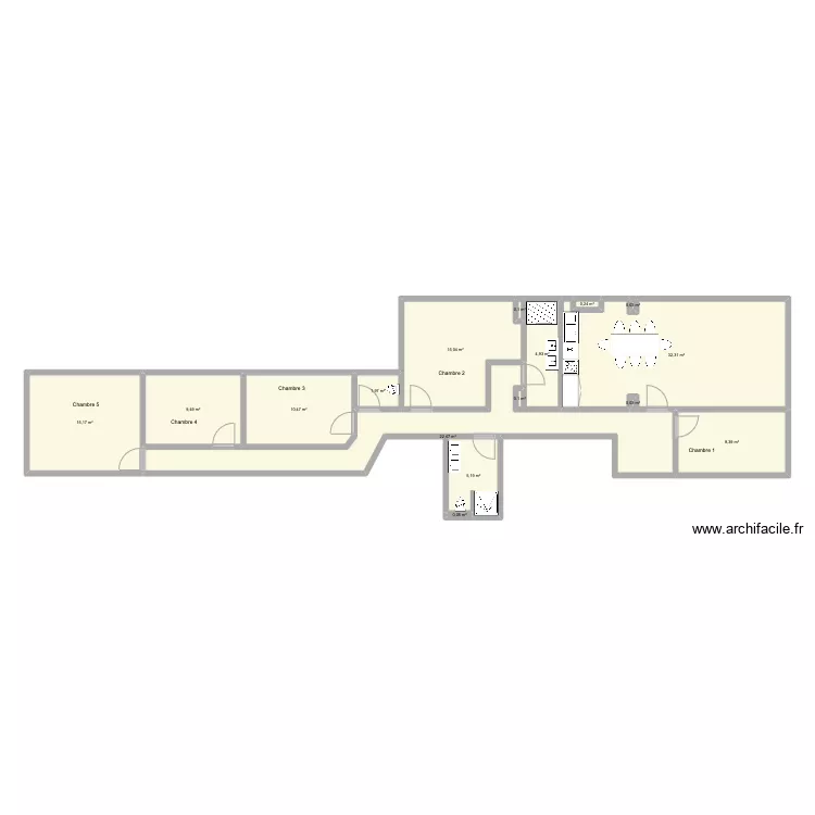 Brasserie 70 1er. Plan de 