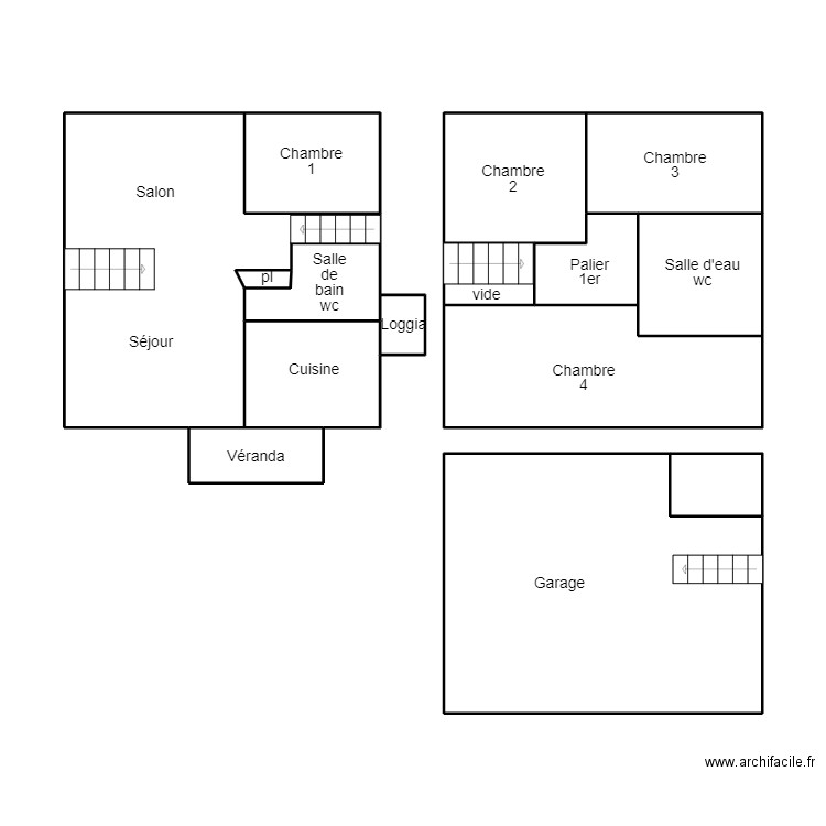 PLOUHINEC KERLOCH. Plan de 15 pièces et 71 m2