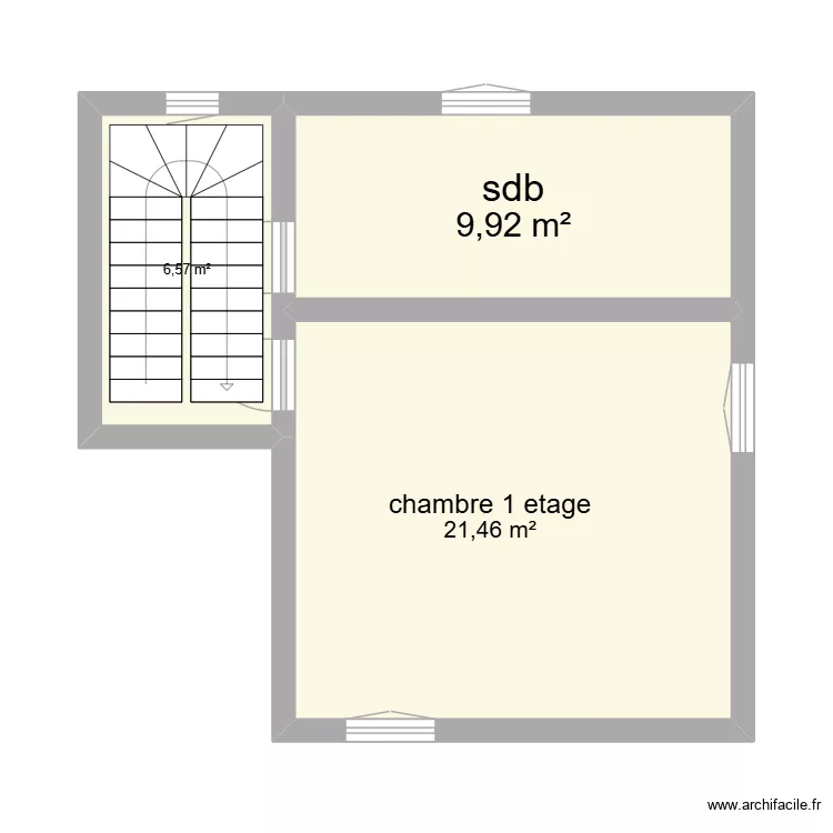 sebastien chambrer. Plan de 3 Pièces et 38 m² sebastien chambrer. Plan de 3 Pièces et 38 m²