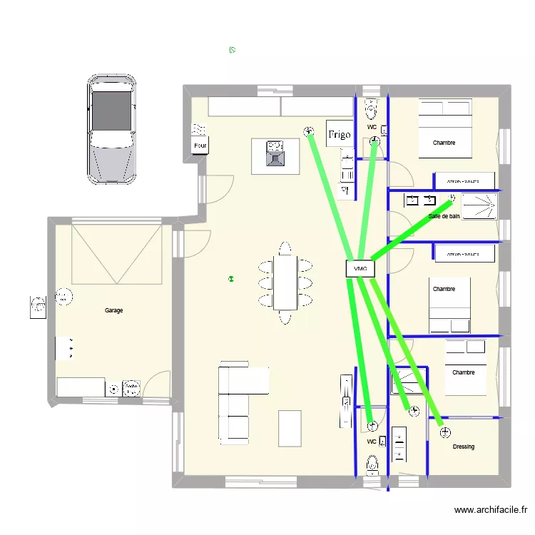VENTILATION. Plan de 