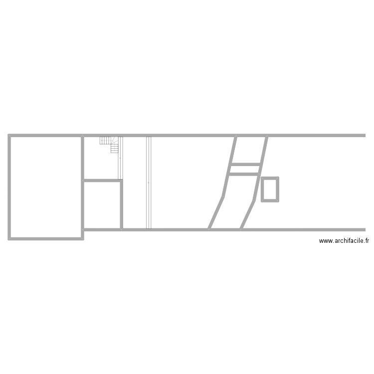 CLOUTEAU_J5_terrain. Plan de 5 pièces et 276 m2