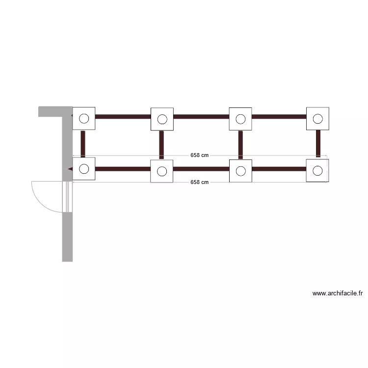 jardin. Plan de jardin. Plan de
