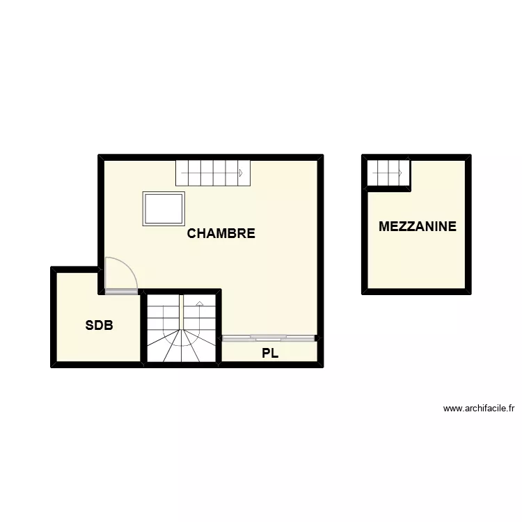 PLAN ETAGE NIMES FRANCOIS 1ER AM. Plan de 