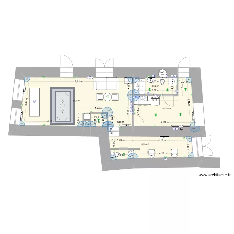 nvo cab plan elec. Plan de 